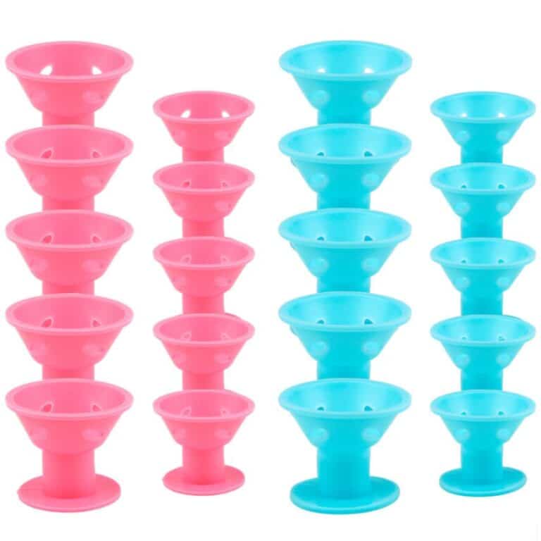 Bigoudi sans chaleur en silicone 24