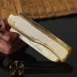 Peigne à cheveux en corne de Yak, brosse à cheveux pliable, Portable, Moustache, barbe, peigne à Clip de poche, outils de coiffure, soins capillaires, 1 pièce 7
