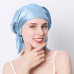 Bonnet de nuit en soie de mûrier 100% naturel, bonnet de couchage pour femmes et filles de 19 mamans 13