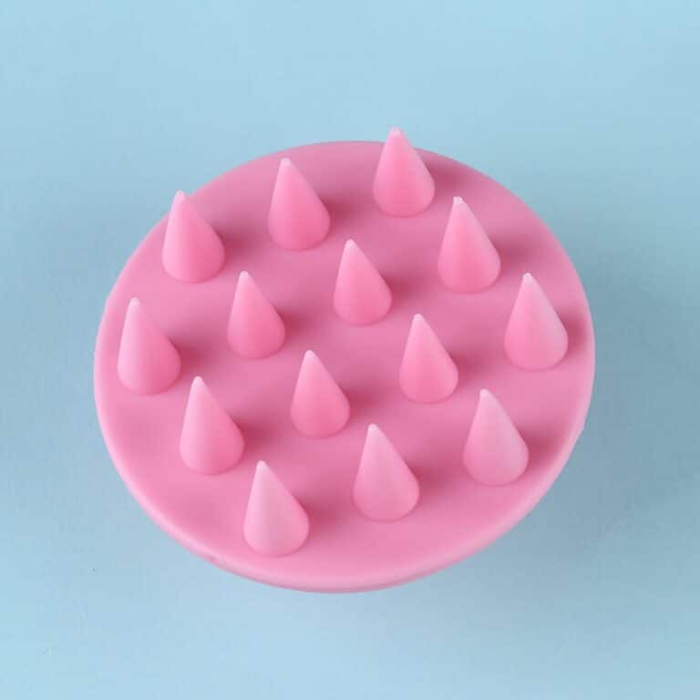 Brosse en Silicone de Massage du Cuir Chevelu lors du Shampooing, Peigne de Bain pour Shampooiner et Masser, Brosses de Massages Capillaires à Utiliser sous la Douche, Outil de Soin, Peignes 3