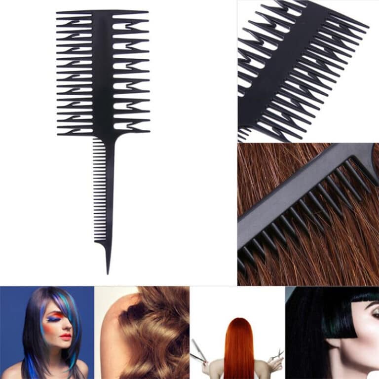 Peigne professionnel pour teinture des cheveux, brosse à cheveux, queue de Rat, os de poisson, peigne pour barbier, Salon de coiffure, outil de coiffure 14