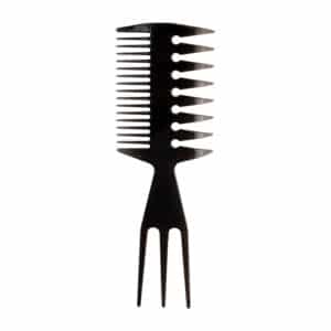 Poignée de peigne à huile pour hommes, peigne à cheveux bouclés démêlante à grandes dents, peigne à dents larges, peigne arrière, outils de coiffure 8