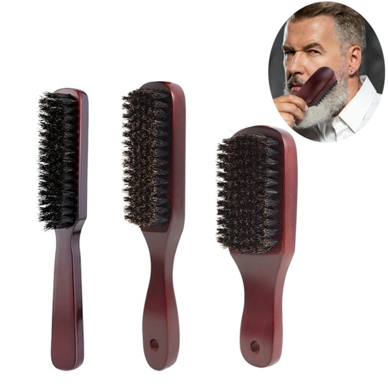 brosse a barbe en poil de sanglier