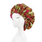 Accessoire pour les femmes pour dormir la nuit, bonnet en satin large, soie, protège la tête, nouveau, grossiste 47
