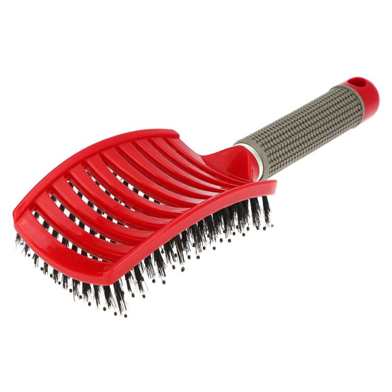 Brosse à cheveux en Nylon pour femmes, peigne de Massage du cuir chevelu, pour cheveux humides et bouclés, outils de coiffure 26