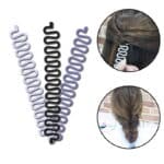Porte-outil de tresse de cheveux pour femmes, 1 pièce, Clip, vague, outil de tresse de cheveux, tissage rouleau de tresse de cheveux, outil de coiffure, accessoires de bricolage 12