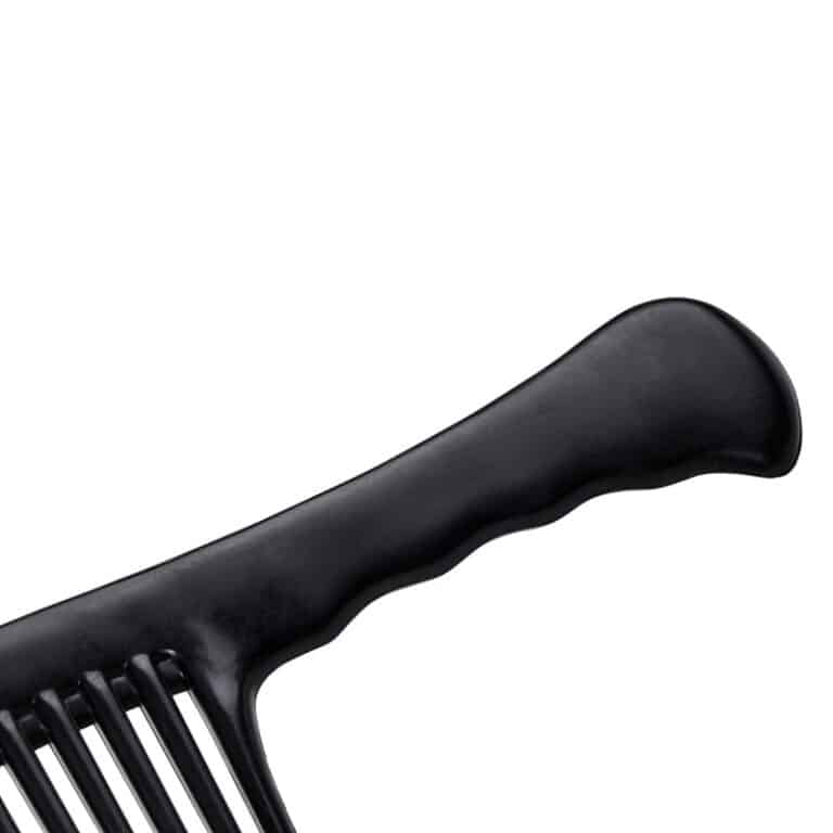 Peigne à dents larges pour femmes, 1 pièce, démêlant, râteau de coiffure, accessoires pour cheveux bouclés, convient au Salon de coiffure et à la maison 3