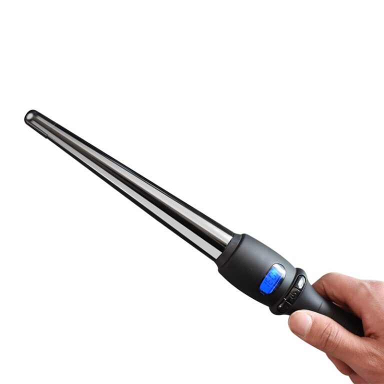 Fer à friser conique LCD, fer à friser, tube unique, gilet en céramique, cône électrique, cheveux bouclés, formage, fleur 3