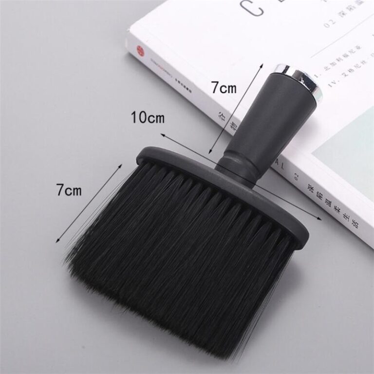 Brosse à cheveux douce pour le cou et le visage, plumeau, balayage, salon, coupe, outil de coiffage, 1 pièce 5