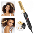 peigne lissant chauffant cheveux crépus