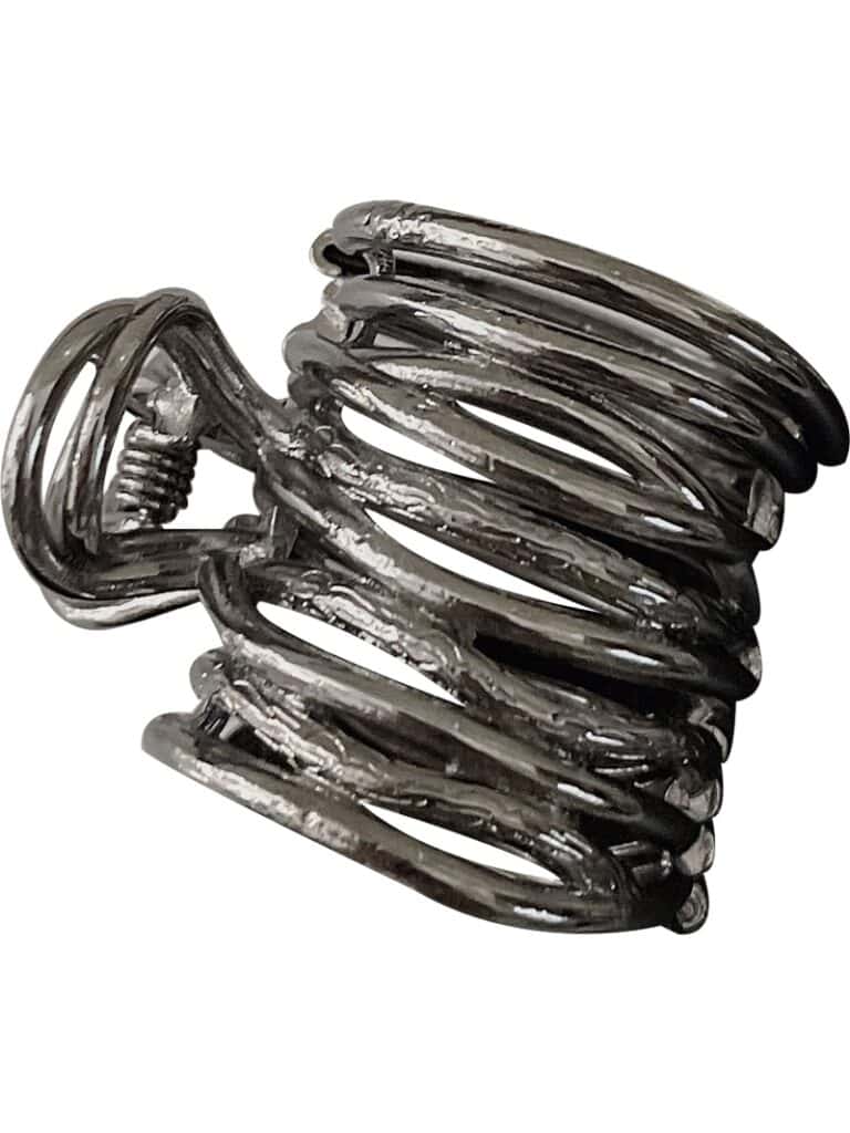 Pince à Cheveux Irrégulière en Métal pour Fille, Queue de Cheval Haute, Épingle, Fouet Avancé, Accessoires de Sauna, Nouvelle Collection 6