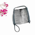 Peigne à cheveux double face pour femmes paresseuses, pince à gels commandés, outil de coiffure bouclé, optique facile, queue de cheval, fabricant de chignons Mohawk, accessoires 7