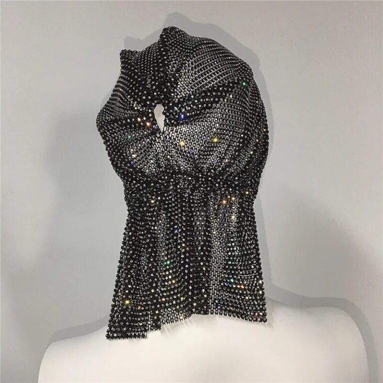 Foulard de tête en biscuits pour femme, turban kendning, chapeau rond, bijoux de cheveux scintillants, mode pour dames, 7.5 5