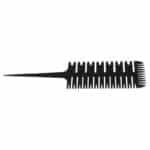 Peigne à grandes dents, outil de teinture des cheveux, peigne de mise en évidence, brosse de Salon Pro, conception d'os de poisson, peigne de teinture des cheveux, coupe, livraison gratuite 6