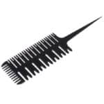 Peigne à grandes dents, outil de teinture des cheveux, peigne de mise en évidence, brosse de Salon Pro, conception d'os de poisson, peigne de teinture des cheveux, coupe, livraison gratuite 5