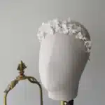 SLBRIDAL-Diadème de mariage fait à la main avec biscuits de luxe, perles d'eau douce, fleur de ceram, couronne de demoiselles d'honneur, bijoux de cheveux pour femmes, patients 3
