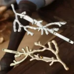 Épingles à cheveux élégantes en métal pour femmes, branches d'arbre, barrettes, vêtements de sauna féminins, alliage, accessoires pour cheveux, pince à cheveux, nouveau, 2018 2