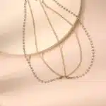 Coiffe à pampilles en métal multicouches, bijoux de cheveux, diadème de mariage, cadeaux de diadème de fête de mercredi, nouvelle tendance d'été, mode, 2023 3