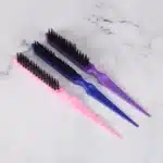 Brosses à cheveux professionnelles, peigne pour le dos, peigner les cheveux, outils de coiffure, ligne mince, 4 couleurs, vente en gros, 1 pièce 5