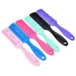 Peigne de rasoir à cheveux double face avec 2 coupe-cheveux perfecpopularité, outil de coupe et de mise en forme, tondeuse à cheveux amincissante, 1PC 3