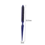 Brosses à cheveux professionnelles, peigne pour le dos, peigner les cheveux, outils de coiffure, ligne mince, 4 couleurs, vente en gros, 1 pièce 6