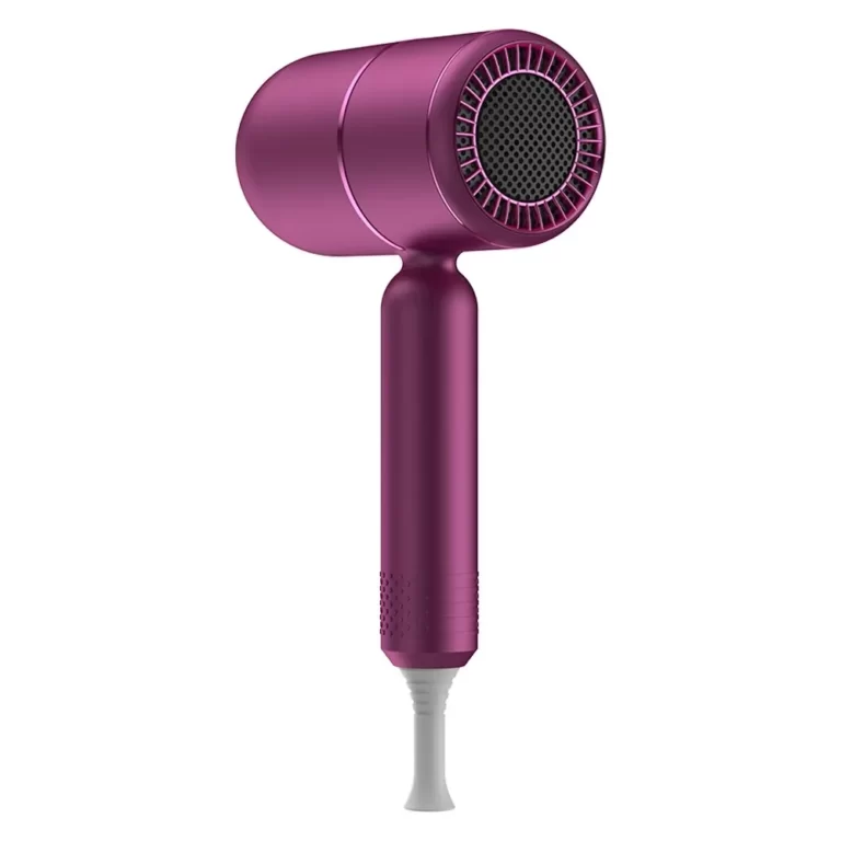 Hair Dryer with Diffuser Ionic Blow Dryer Professional Portable Hair Dryers Accessories for Women Curly Hair Purple Home Applian 6